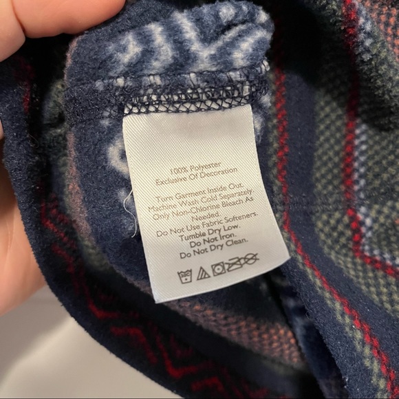 Eddie Bauer | Patterned Fleece Quarter-Zip Jacket - Picture 14 of 14